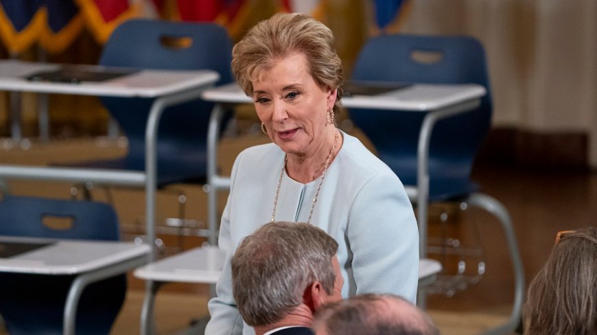 McMahon says Harvard is no longer eligible for new federal research grants