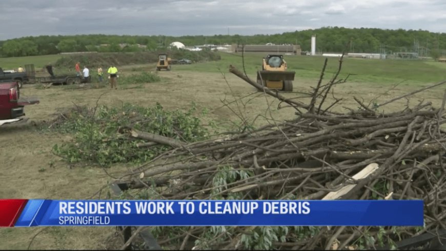 Residents dump tree debris from storm at disposal centers