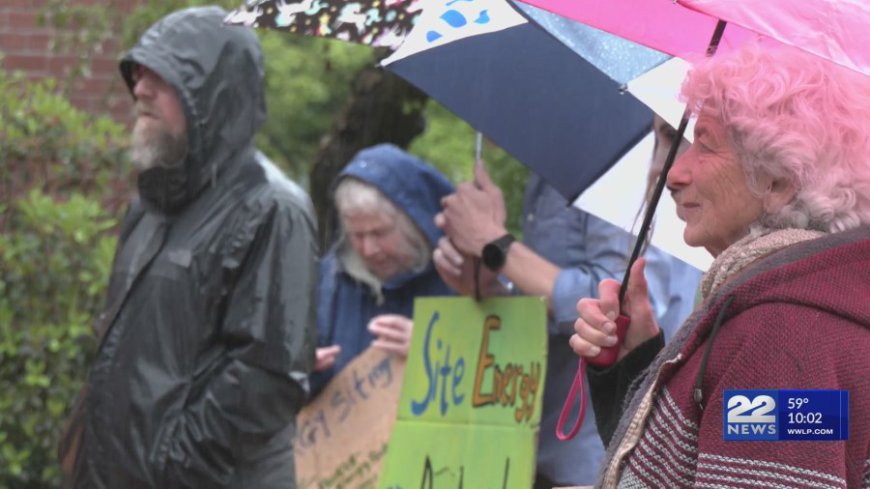 Activists push for stricter clean energy and permit rules in Holyoke