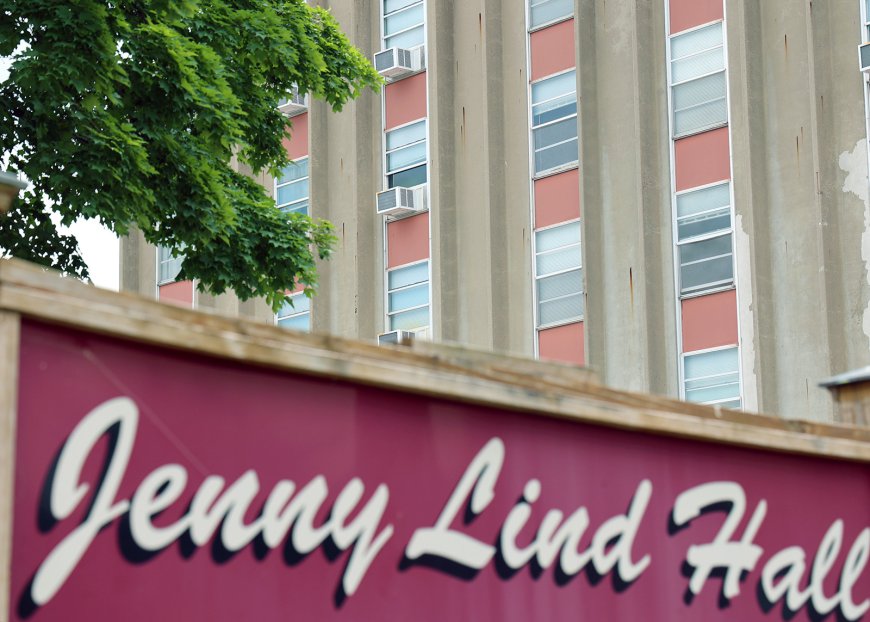 Pokin Around’s Believe it or Not! Jenny Lind Hall lists ‘elevator(s)’ as amenity to potential residents