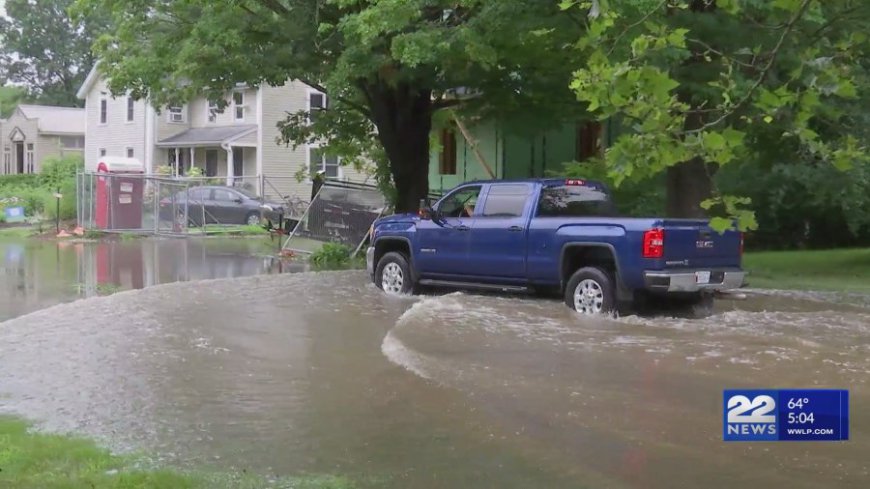 Weeklong rain in western Mass. increases risk of basement flooding