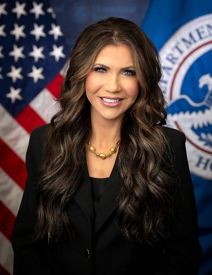 Homeland Security Secretary Noem spoke in Springfield on Wednesday morning, mentioned sanctuary city policies and Emma Shafer
