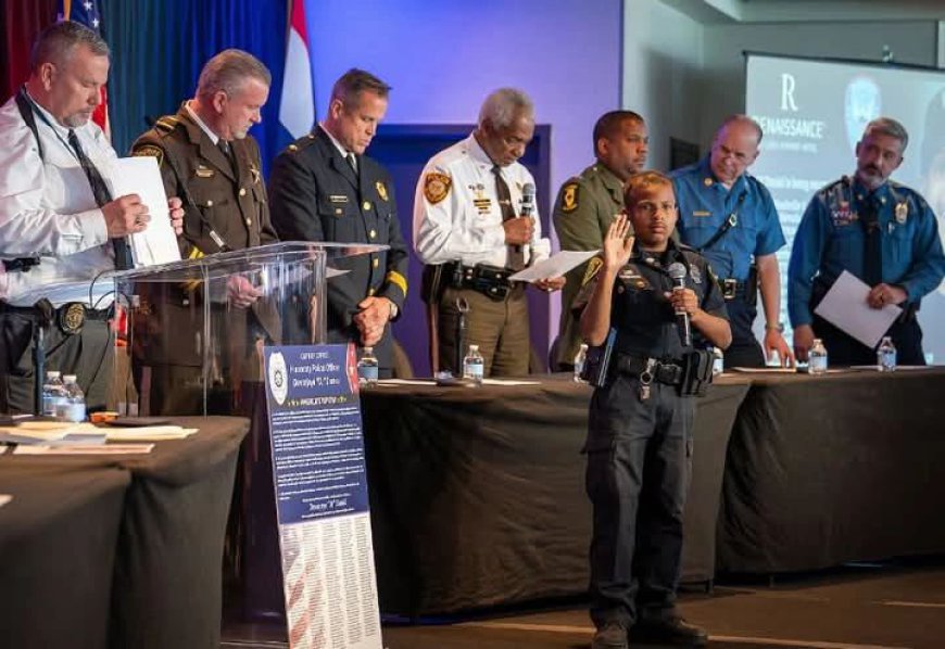 Branson Police Department honors DJ Daniel as honorary officer