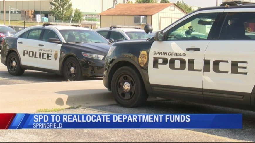 Springfield Police Department to reallocate funds from vacant positions