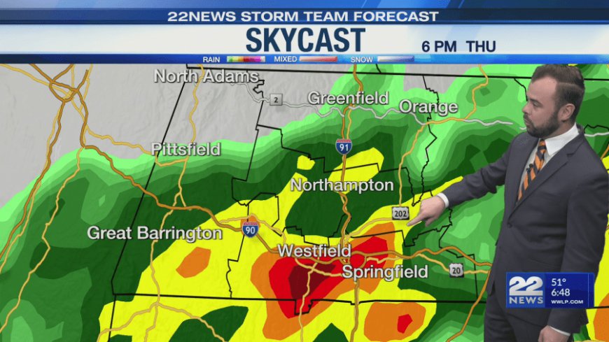 WEATHER ALERT: Street, stream, and river flooding in western Massachusetts