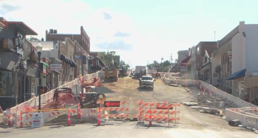 "It's horrible": Branson business owner says downtown construction is hurting sales