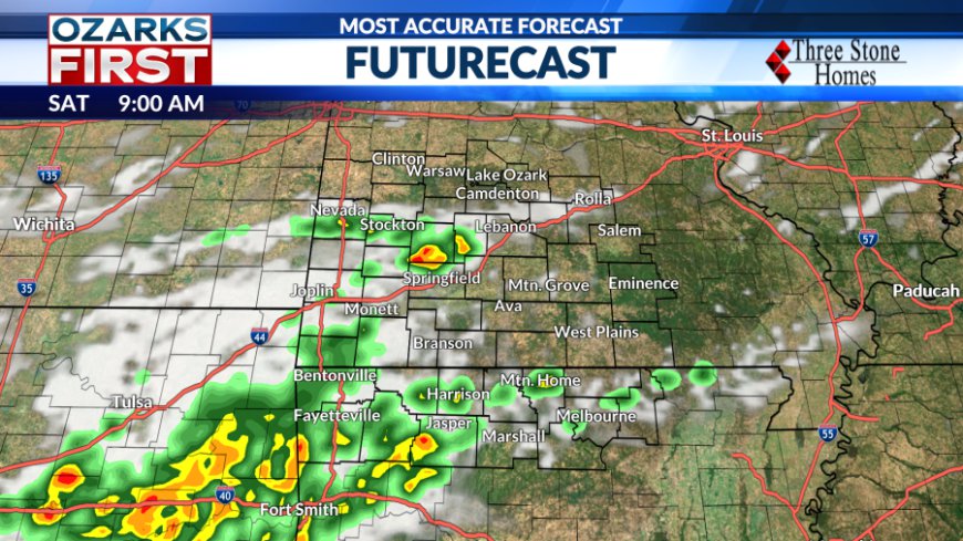 Daily chances of rain returning for the Ozarks
