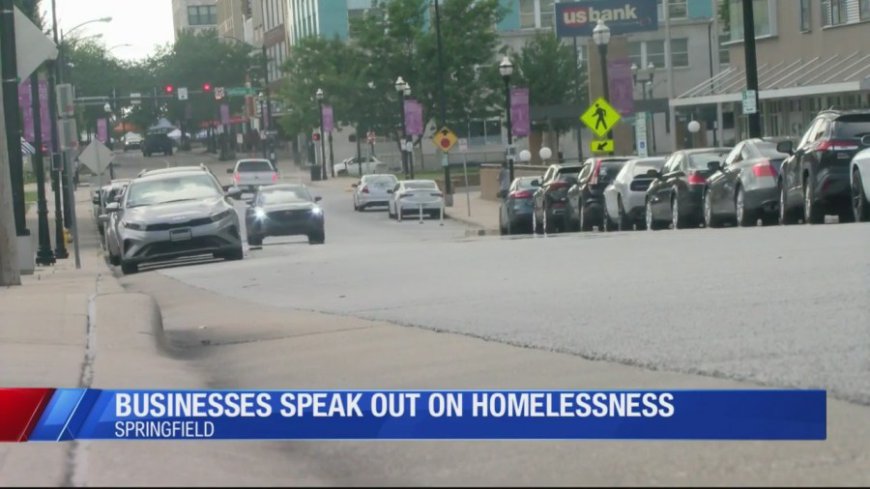 'Nothing gets done about it': Springfield businesses speak out on downtown homelessness