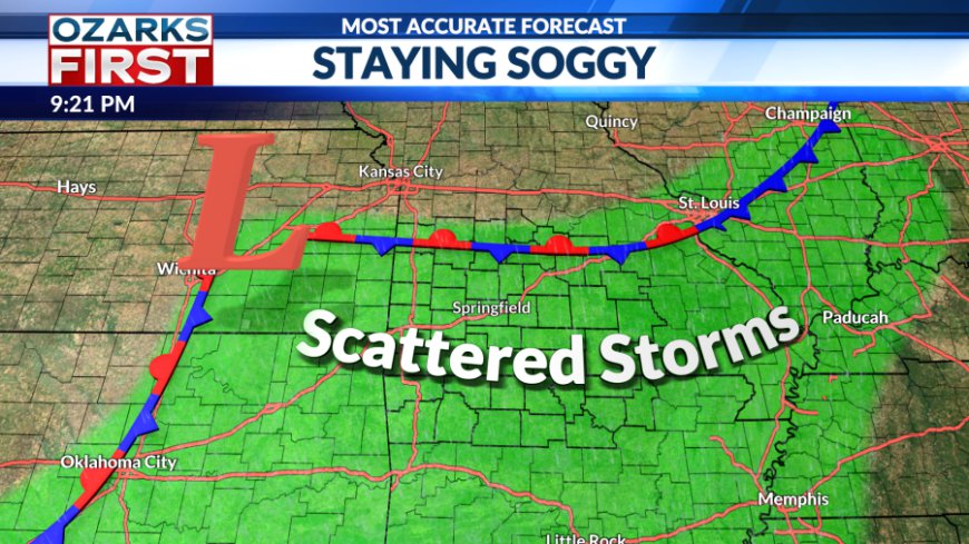 Flash flooding risk rises as rain persists in Ozarks