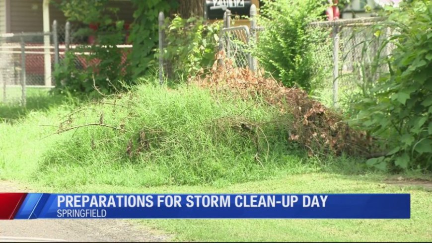 Neighbors prepare ahead of Springfield storm debris clean-up day