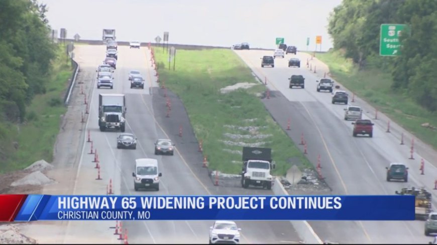 Despite traffic backups, Highway 65 widening project is right on schedule