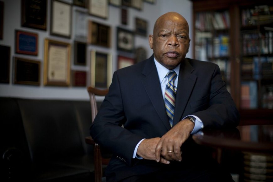 Anti-Trump Protestors Honor Late Rep. John Lewis For ‘Good Trouble Lives On’ National Day Of Service