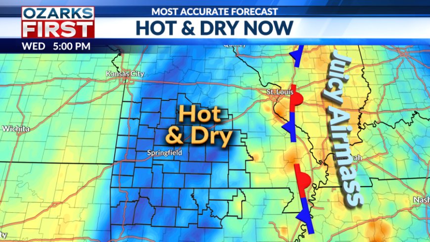 Flooding the zone with sunny skies and hot temperatures