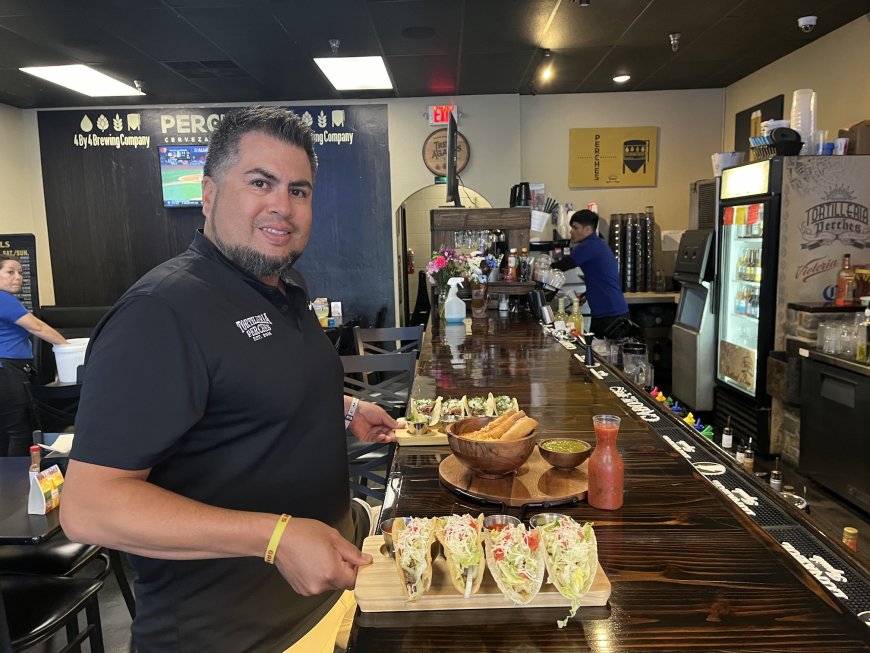 With its own beer on tap and salsa headed to stores, Tortilleria Perches celebrates 20 years