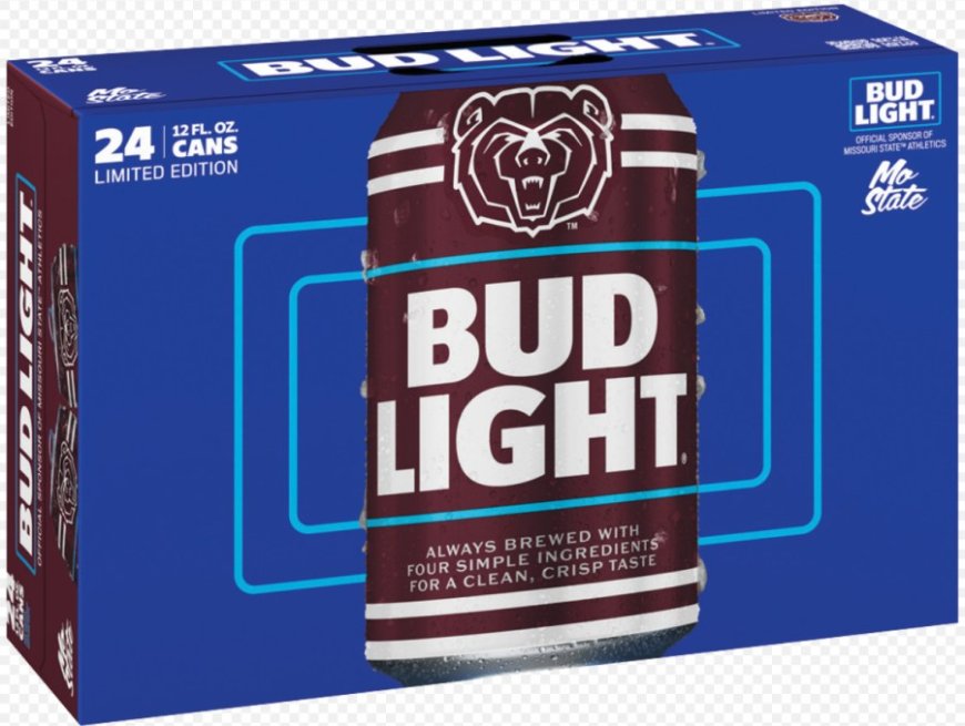 New Bud Light can features Missouri State University