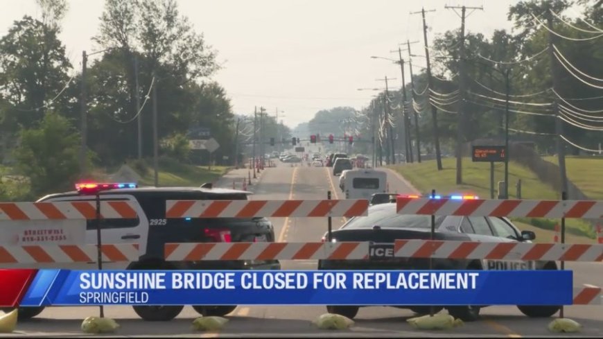 Sunshine St. Bridge closure begins