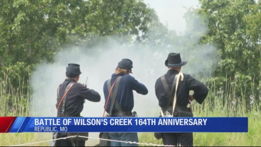Ceremony held for 164th anniversary of historic Battle of Wilson's Creek