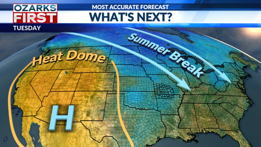 Cooler temperatures won't be lasting for long