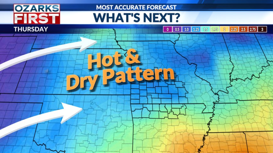 Our next heatwave is arriving