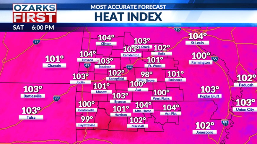 Heatwave to bring 100-degree temperatures