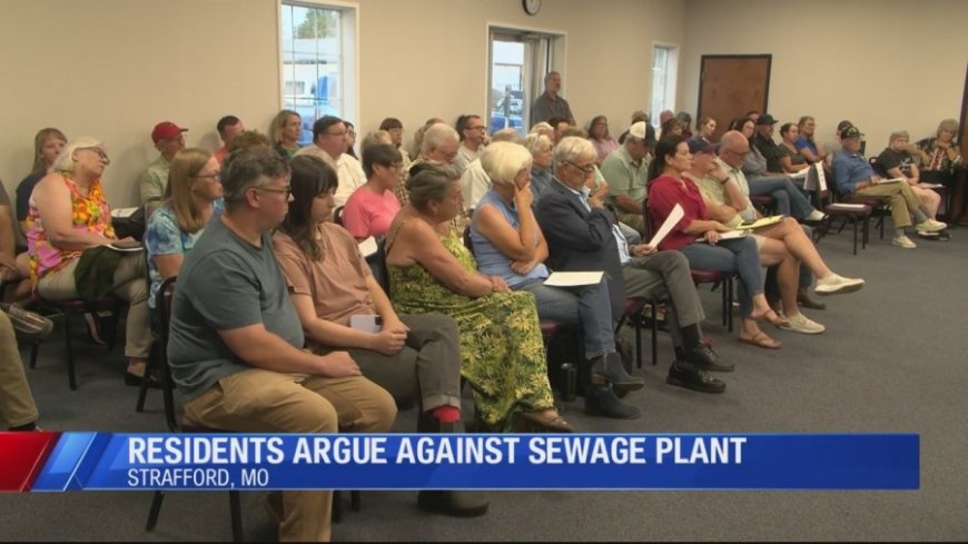 City of Strafford holds second public input meeting on controversial wastewater plant proposal