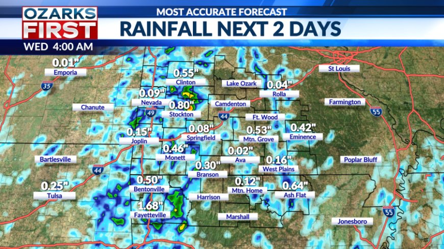 Rain a possibility this week as heat dome breaks down