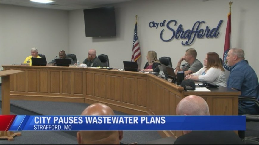 City of Strafford pauses plans for wastewater facility