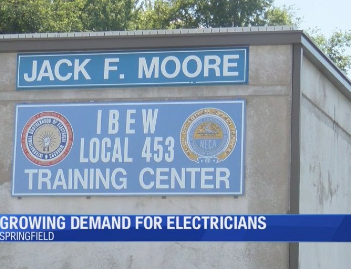 Springfield IBEW preps for large apprenticeship class amid growing demand for electricians