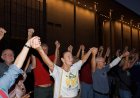 Thousands surround Kennedy Center in protest as Trump raises possibility of tearing it down