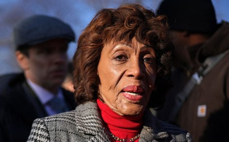 Maxine Waters sounds alarm on AI risks in heated exchange with Scott Bessent