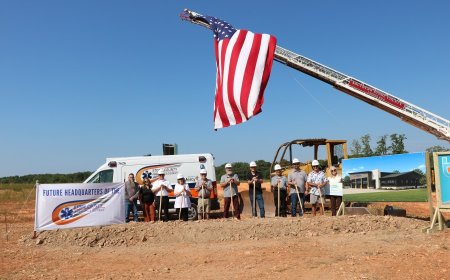 Groundbreaking marks new chapter for Stone County Ambulance District