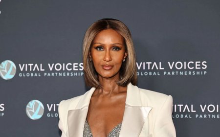 Iman explains how she set aside grieving David Bowie to help their daughter through it