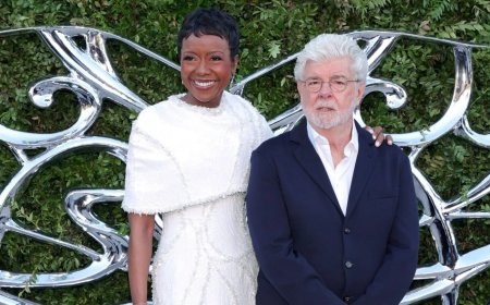 Mellody Hobson and George Lucas celebrate opening of $1 billion Los Angeles museum