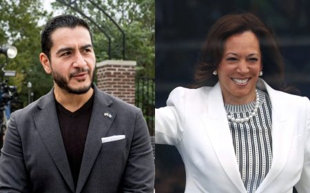 Kamala Harris campaigns with Abdul El-Sayed in Michigan, focusing on Black maternal health