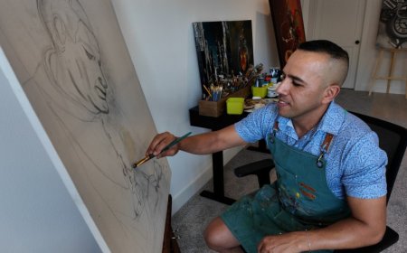 Springfield artist Jorge Ortiz's paintings blend Hispanic heritage with Ozarks living