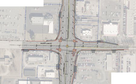 Campbell Avenue and Walnut Lawn Street intersection improvement