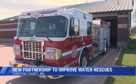 Nixa Fire and Ozark Fire join forces to improve water rescues