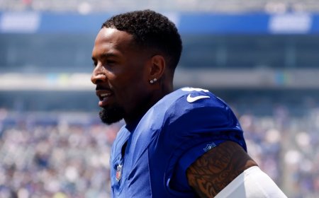 Odell Beckham Jr. released by the Giants as reunion with team only lasts three games