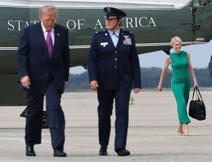 ‘Revolving door of corruption’: Trump’s $45,000 cash gifts to aides draw scrutiny