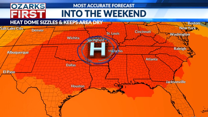 Intense heat dome to bring triple digits to Springfield