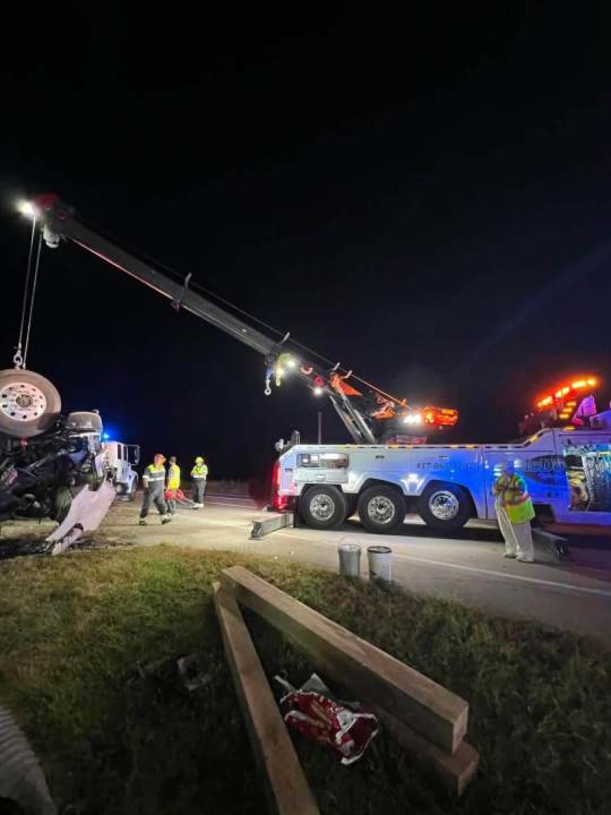 Mansfield man dies in semi-truck crash near Buffalo