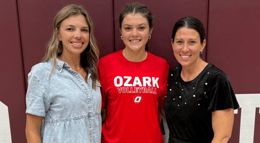 Ozark’s volleyball coach and AD are teammates once again as they look to continue program’s success