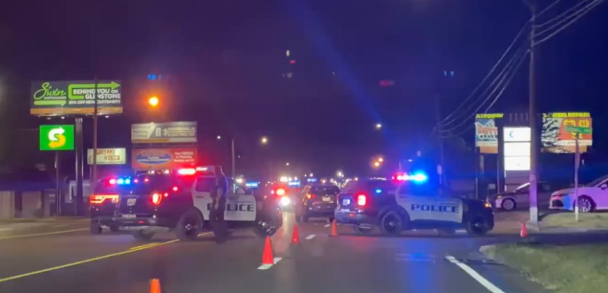 Pedestrian hospitalized after crash in Springfield