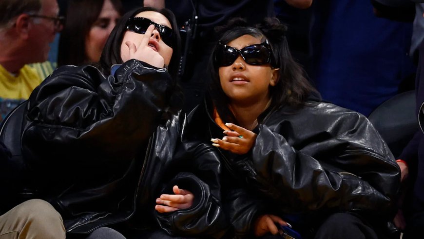 Kim Kardashian and Kanye West show up to support daughter North West at her first solo concert