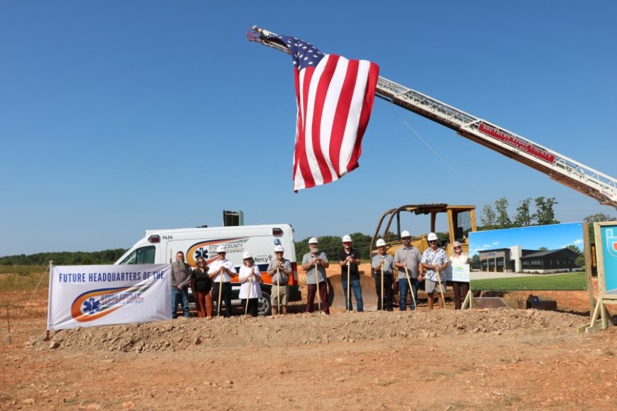 Groundbreaking marks new chapter for Stone County Ambulance District