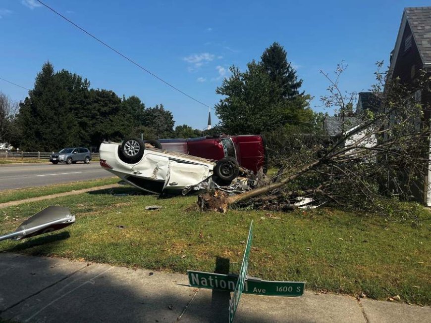 One person injured in Springfield rollover crash