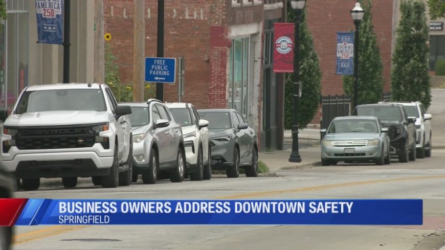 'Springfield is safe'; Downtown business owners address safety concerns after Saturday morning shooting 