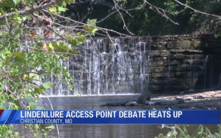 Petition requests Christian County to vacate river access road near Lindenlure