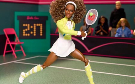 Serena Williams honored with new signature Barbie doll