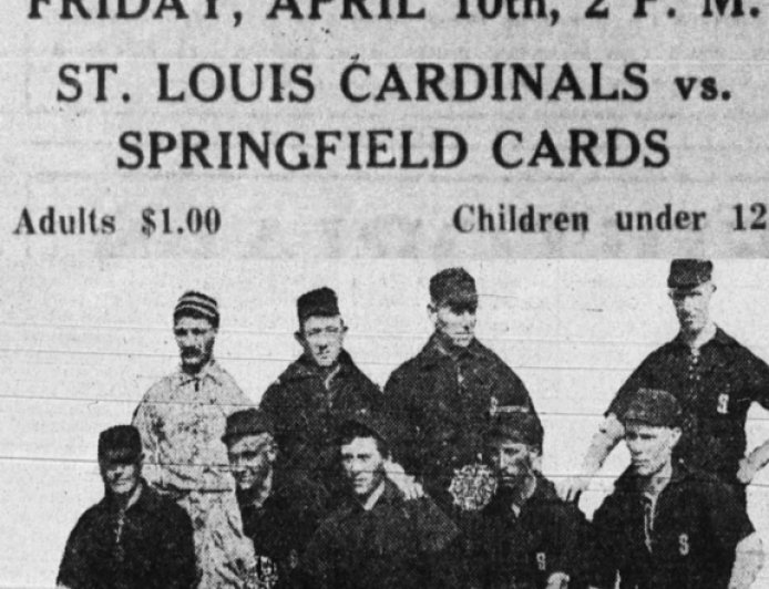 History of baseball in Springfield goes back to 1800s